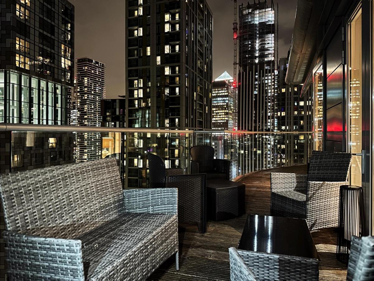 לונדון Stylish Apartment In Canary Wharf מראה חיצוני תמונה