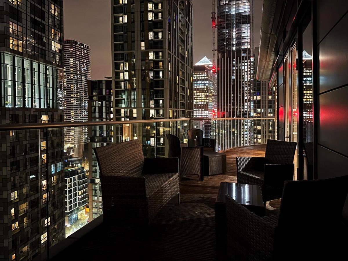 לונדון Stylish Apartment In Canary Wharf מראה חיצוני תמונה