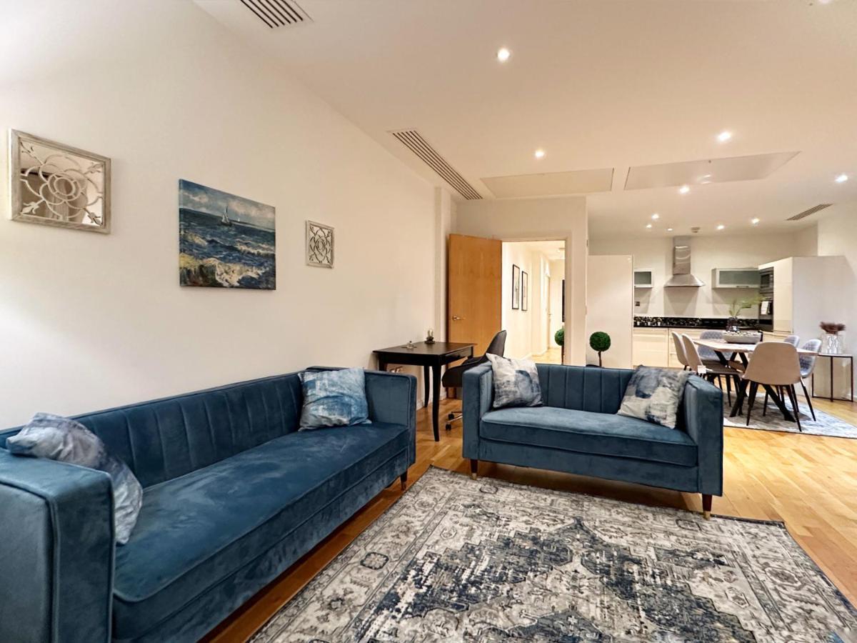 לונדון Stylish Apartment In Canary Wharf מראה חיצוני תמונה