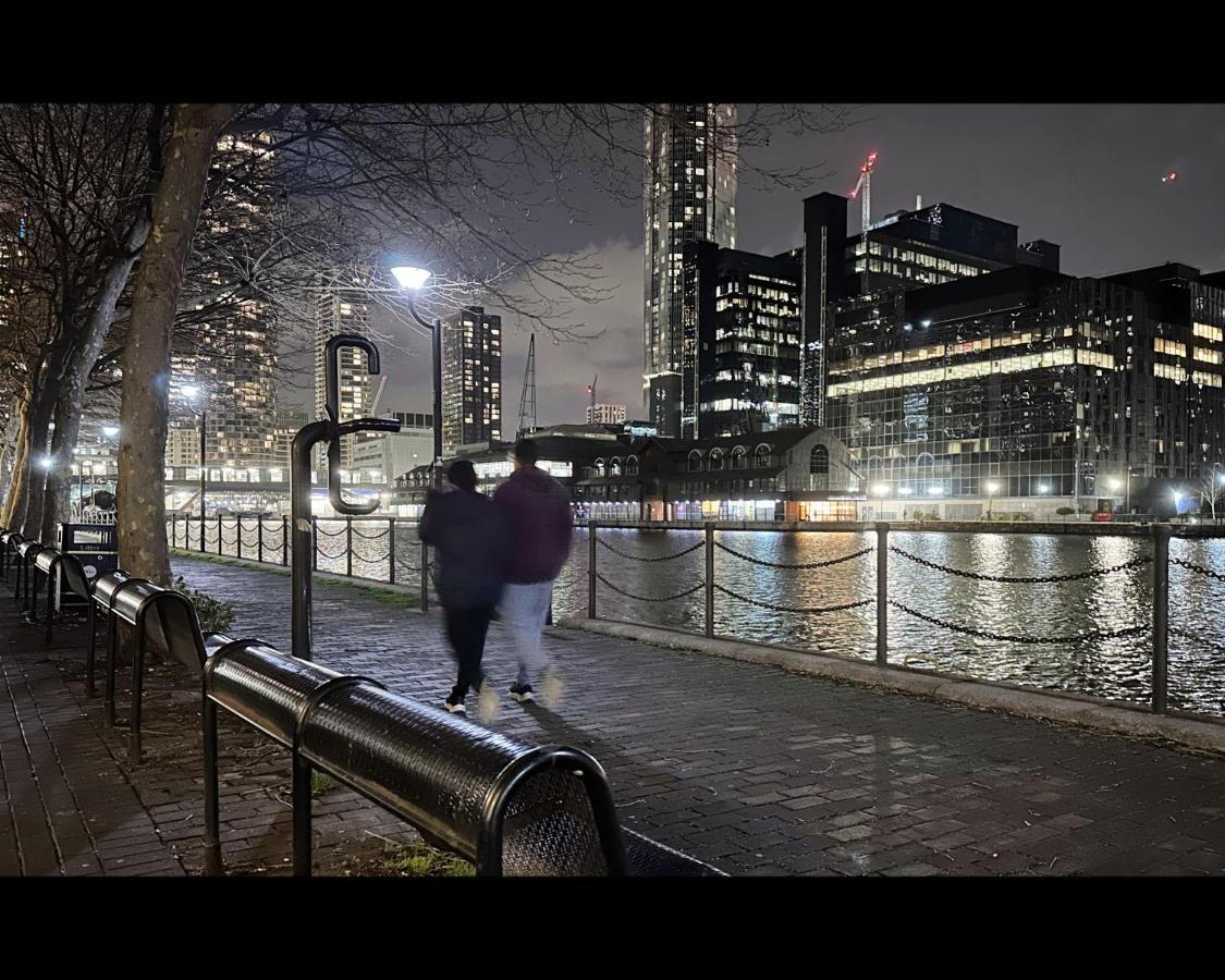 לונדון Stylish Apartment In Canary Wharf מראה חיצוני תמונה