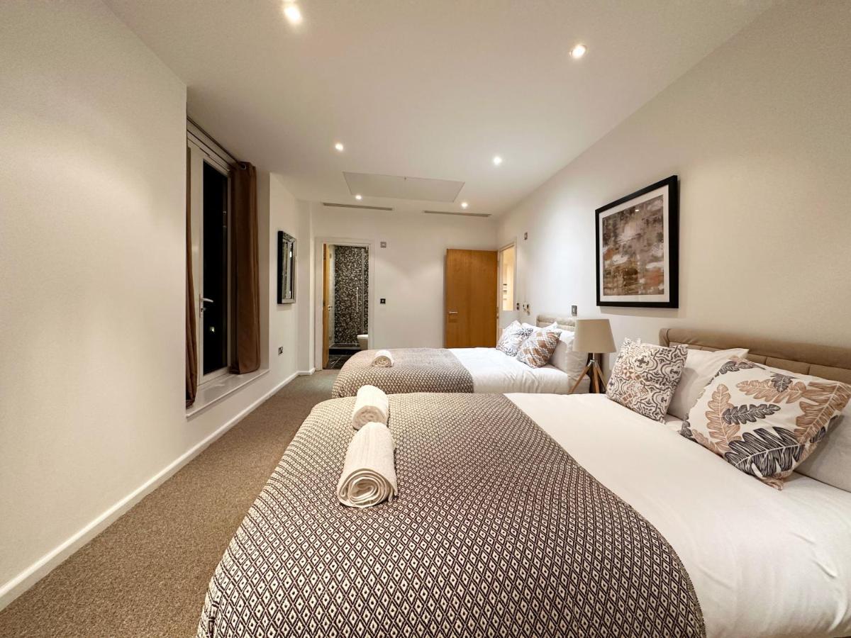 לונדון Stylish Apartment In Canary Wharf מראה חיצוני תמונה